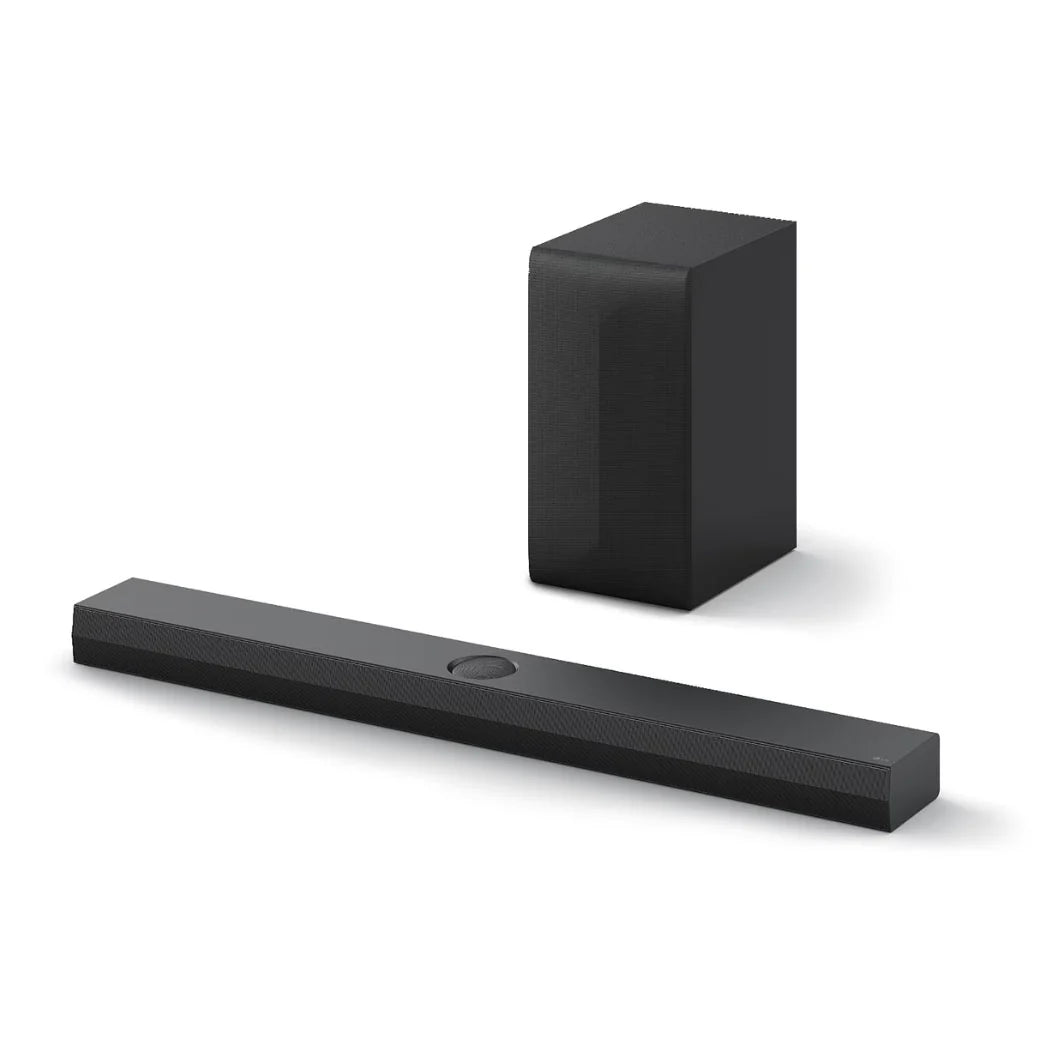 LG S70TY Barre de son 3.1.1 - 400 Watts - Dolby Atmos / DTS:X - Bluetooth 5.1 - HDMI eARC/ARC - Pass-through 4K/HDR - Caisson de basses sans fil LG S70TY Barre de son 3.1.1 - 400 Watts - Dolby Atmos / DTS:X - Bluetooth 5.1 - HDMI eARC/ARC - Pass-through 4K/HDR - Caisson de basses sans fil